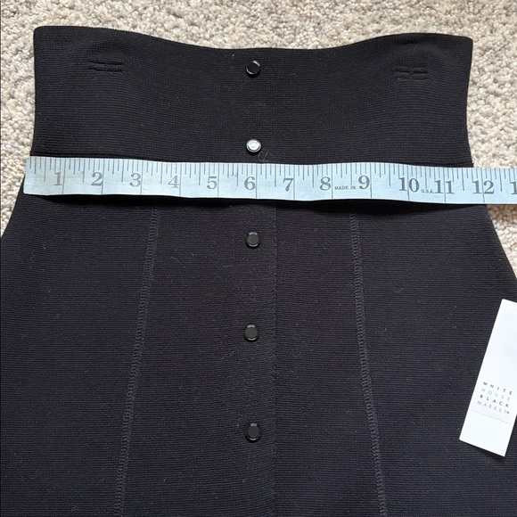 White House Black Market High-Waist Button-Front Pencil Skirt XXS - Picture 6 of 9